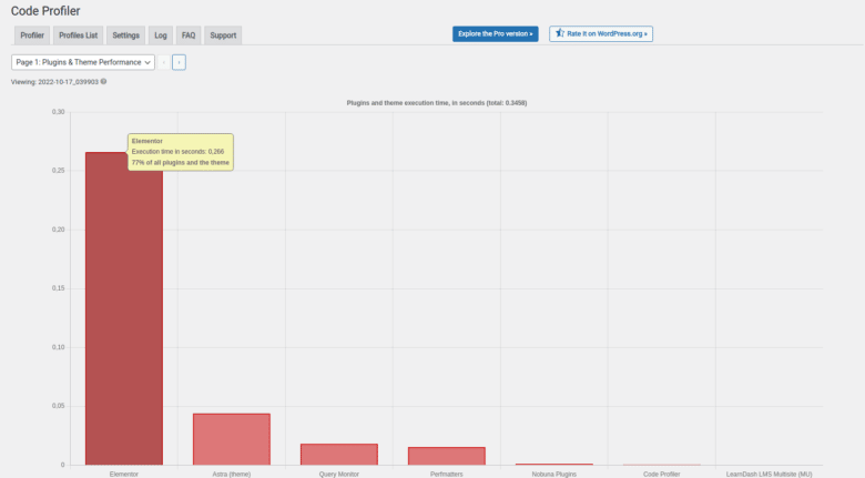 Code Profiler