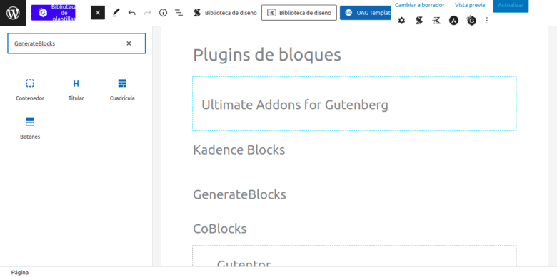 GenerateBlocks